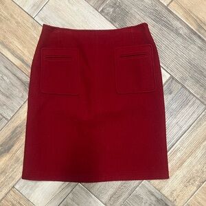 Weekend Max Mara A-line wool skirt